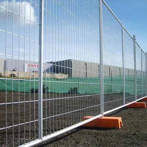 Customized welded chain link Temporary Fence galvanized Portable Panels Hot Sale in Canada